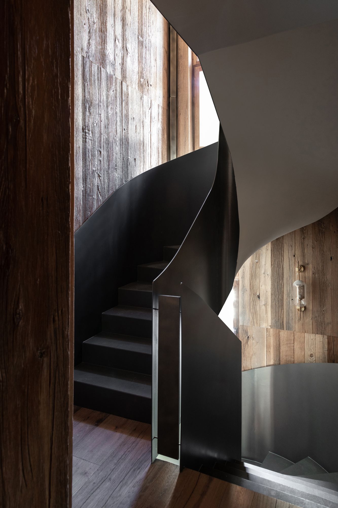Méribel – Escalier hélicoïdal