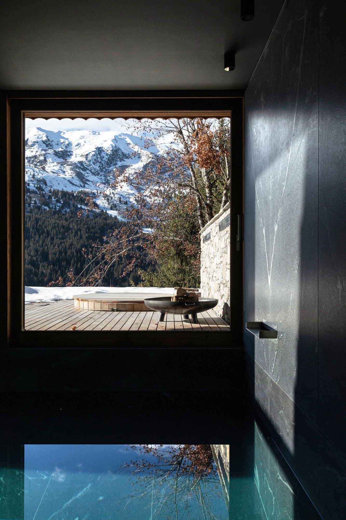 Méribel – Piscine en marbre